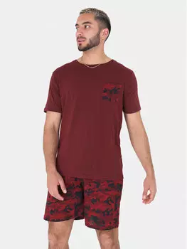 Пижама прямого кроя Brave Soul, красный