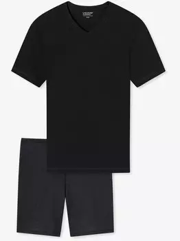 Пижама раскрыть Schiesser, черный