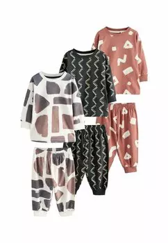 Пижама REGULAR FIT - 3 PACK Next, слоновая кость