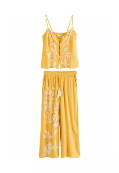 Пижама REGULAR FIT - EMBROIDERED CAMI SET - Pyjama set Rockett St George, желтый