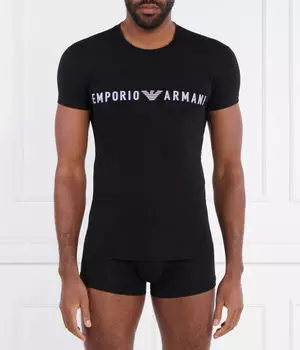 Пижама Regular fit Emporio Armani, черный