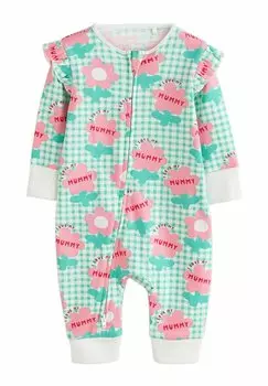 Пижама REGULAR FIT FAMILY TWO WAY ZIP Next, зеленый