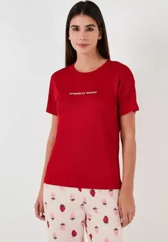 Пижама REGULAR FIT LELA, красный