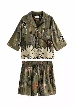 Пижама REGULAR FIT SET - Pyjama set Next, зеленый
