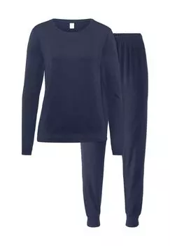 Пижама REGULAR PURE FLOW hessnatur, синий