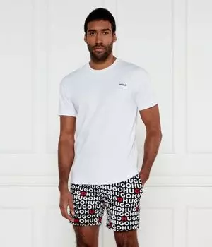 Пижама с черепахой Regular fit Hugo Bodywear, белый