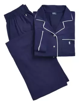 Пижама с длинными рукавами POLO RALPH LAUREN, синий