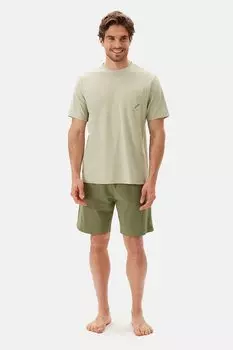 Пижама с хлопком Dagi, зеленый