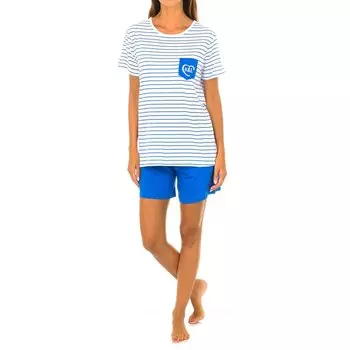 Пижама с коротким рукавом Kisses&love KL45164, разноцветный