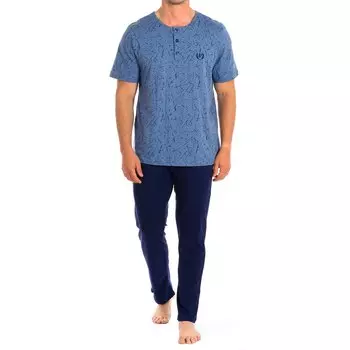 Пижама с коротким рукавом Kisses&love PJ1403, синий