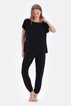 Пижама с короткими рукавами Dagi, черный