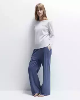 Пижама с котенком Sfera, синий