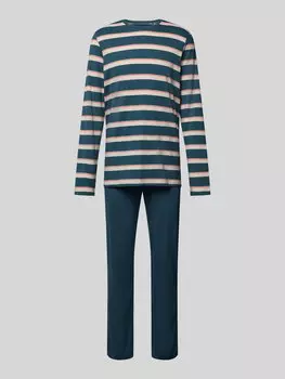 Пижама с круглым вырезом Schiesser