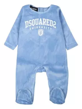 Пижама с логотипом DSQUARED2 KIDS, синий