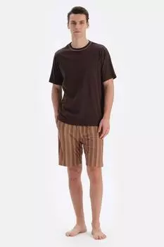 Пижама с модалом Dagi, коричневый