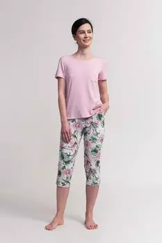 Пижама с модалом Sofiaman, зеленый