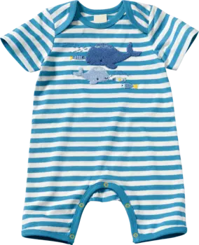 Пижама с мотивом кита синяя размер. 74/80 10шт ALANA