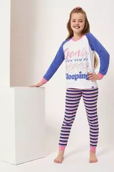 Пижама с надписью блестит когда ты спишь Harry Bear, розовый