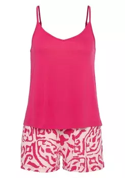 Пижама s.Oliver Short Pajama Set, розовый