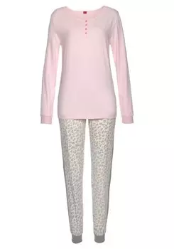 Пижама s.Oliver, темно-розовый