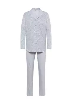 Пижама с планкой на пуговицах, женская LOUIS FRAUD, цвет 16716 Flower Grey