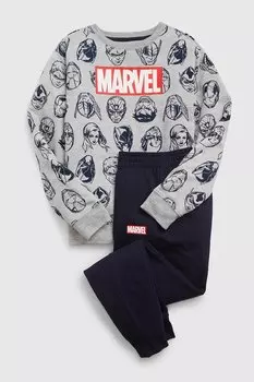 Пижама с принтом Gap, серый