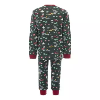 Пижама с принтом Green Race Car BANBLU, зеленый