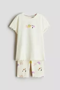 Пижама с принтом H&M, мультиколор