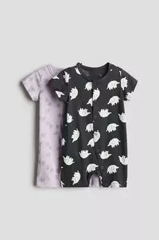 Пижама с принтом H&M, мультиколор