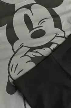 Пижама с принтом H&M, серый