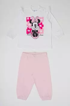 Пижама с принтом Минни Маус Original Marines, белый