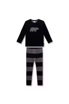 Пижама с принтом Sanetta, черный