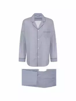 Пижама с узором Zimmerli, синий