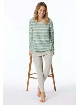 Пижама Schiesser, цвет grau/grn