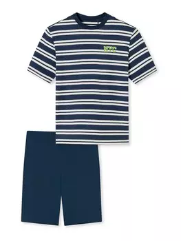 Пижама SCHIESSER Pajamas Nightwear, цвет Night blue