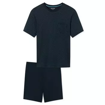 Пижама Schiesser, темно синий