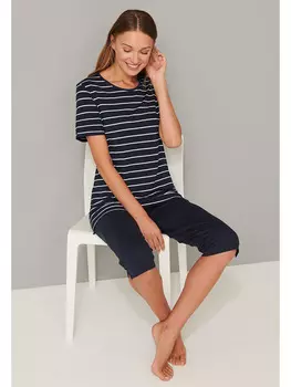 Пижама Schiesser, темно-синий