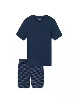 Пижама Schiesser, темно-синий