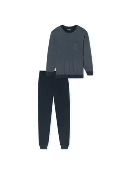 Пижама Schiesser, темно-синий