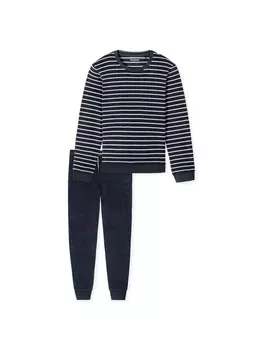 Пижама Schiesser, темно-синий