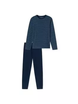 Пижама Schiesser, темно-синий