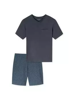 Пижама Schiesser, темно-синий