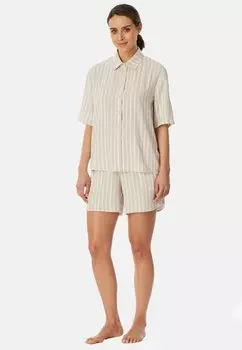 Пижама SELECTED PREMIUM Schiesser, бежевый