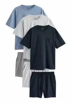 Пижама SET 3 PACK Next, синий