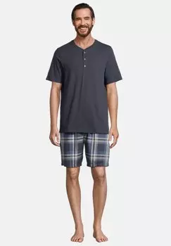 Пижама SET HOME Schiesser, темно-синий