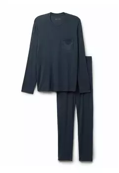 Пижама SET Intimissimi, темно-синий