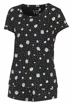 Пижама SET LASCANA, черный