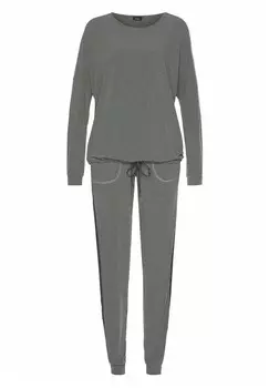 Пижама SET LASCANA, серый