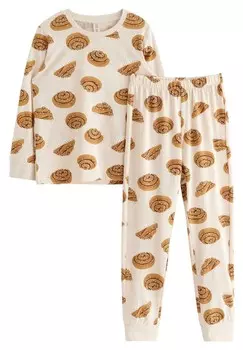 Пижама SET Lindex, бежевый