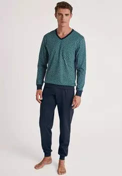 Пижама SET - Pyjama set Calida, темно-зеленый